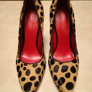 Animal print heels